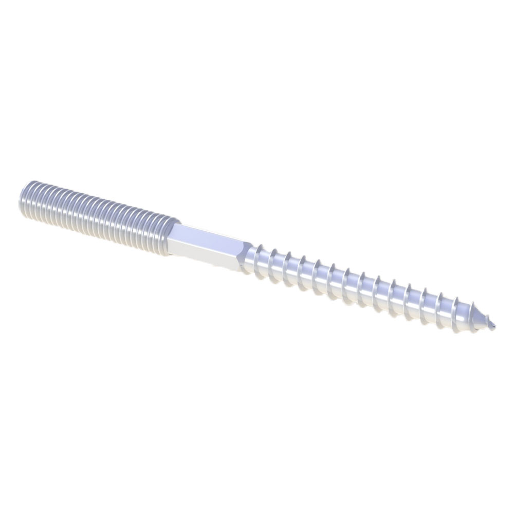 Tige filetée double zinguée avec tête Torx M8 – Solution de fixation robuste et précise