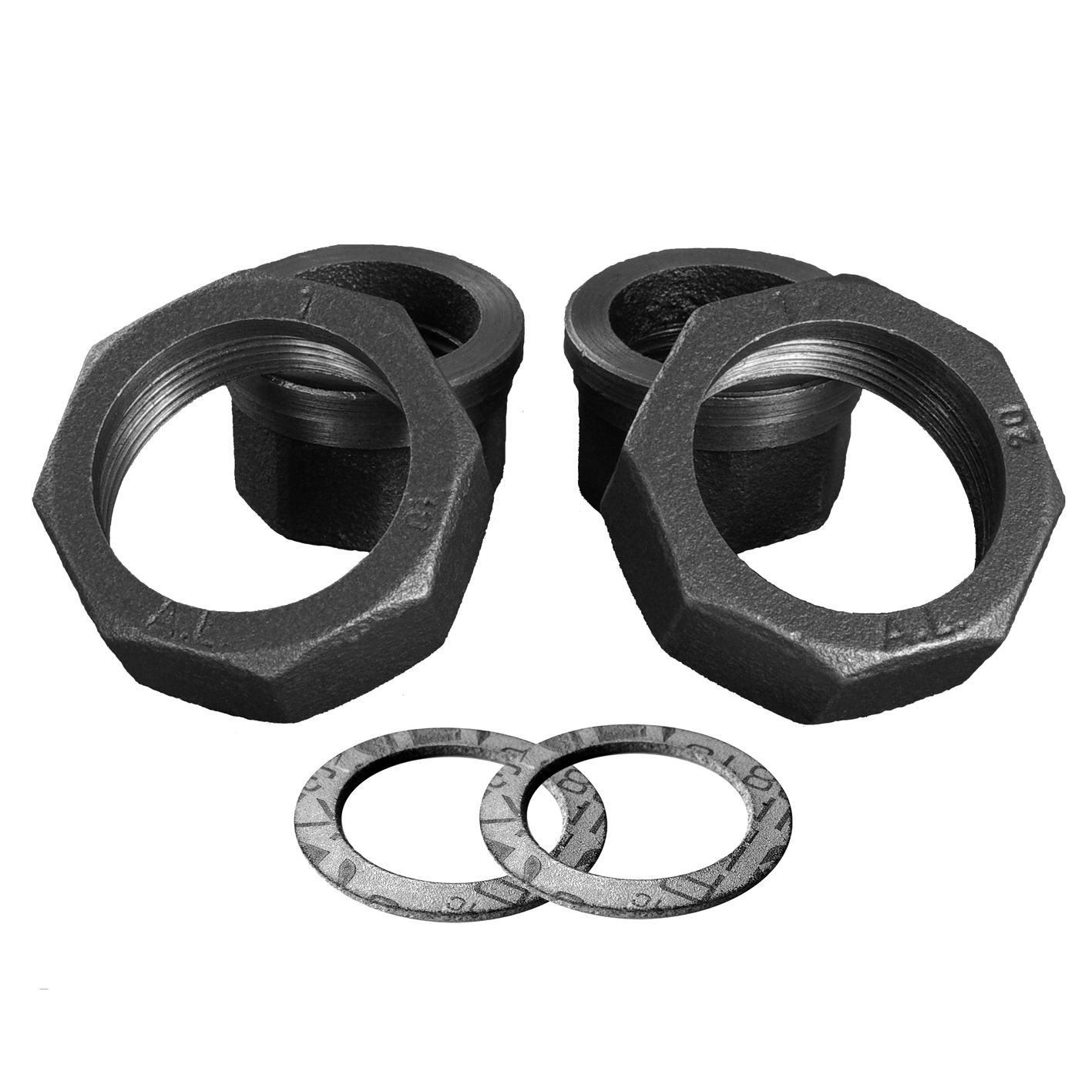 Kit de raccordement pour pompe – Fonte malléable noire