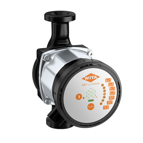 Pompe de circulation WITA HE + go.future DN 15–32 – Garantie 5 ans