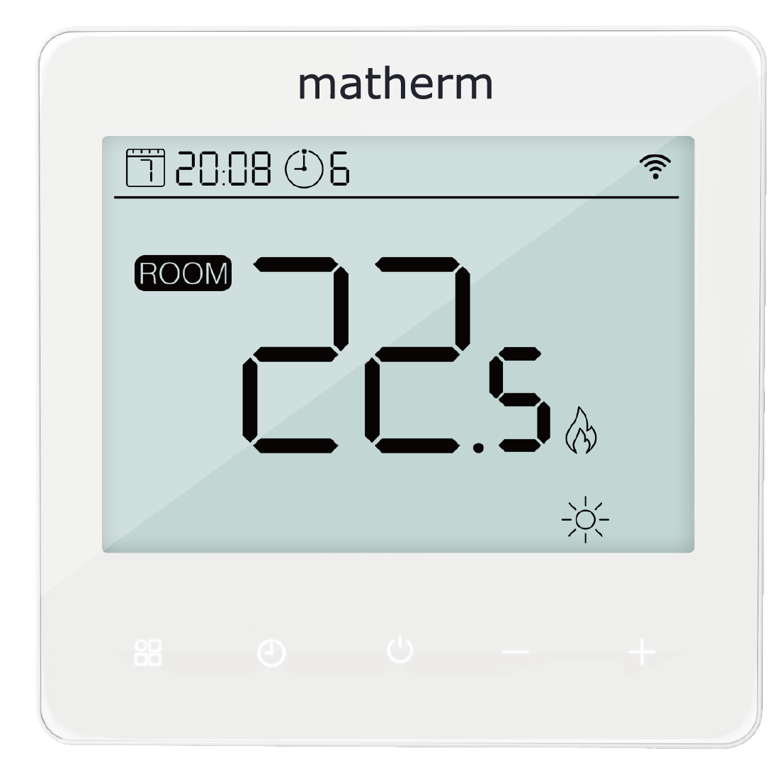 Thermostat d'ambiance numérique WIFI